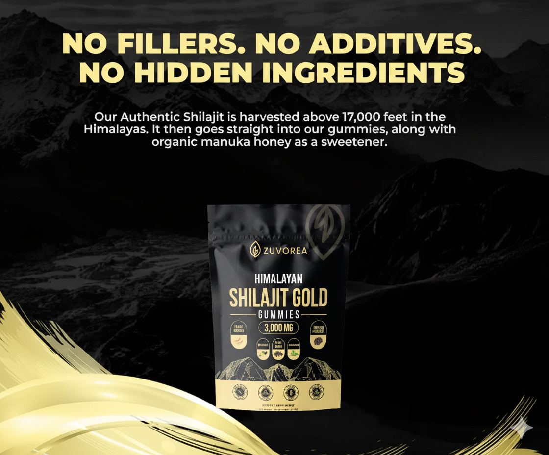 Zuvorea Shilajit Gummies