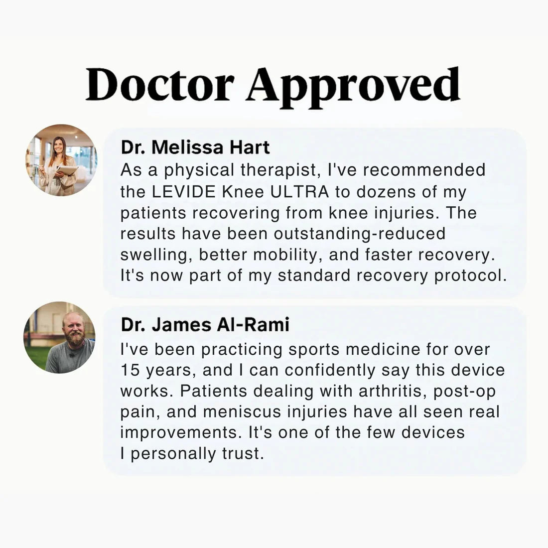 LEVIDE™ Ultra 4 in 1 Knee Therapy Device