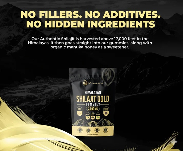 Shilajit - Get +3" Longer & Rock Hard